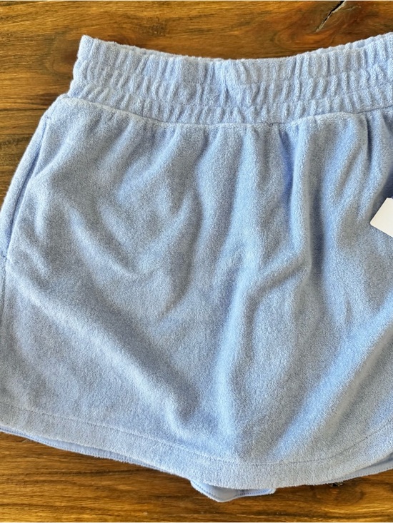 Athleta Girl Jump In Terry Skort Swallowtail Blue 8-10 NWT - Picture 3 of 9